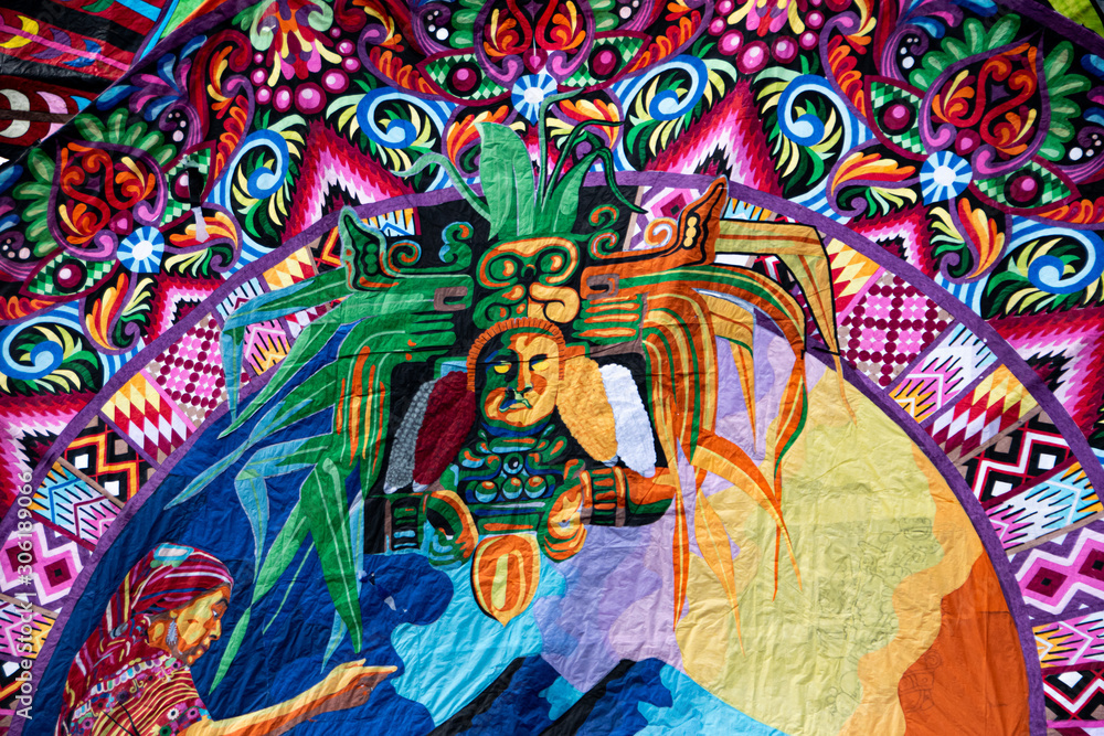 Mayan Kits at Sumpango Kite Festival