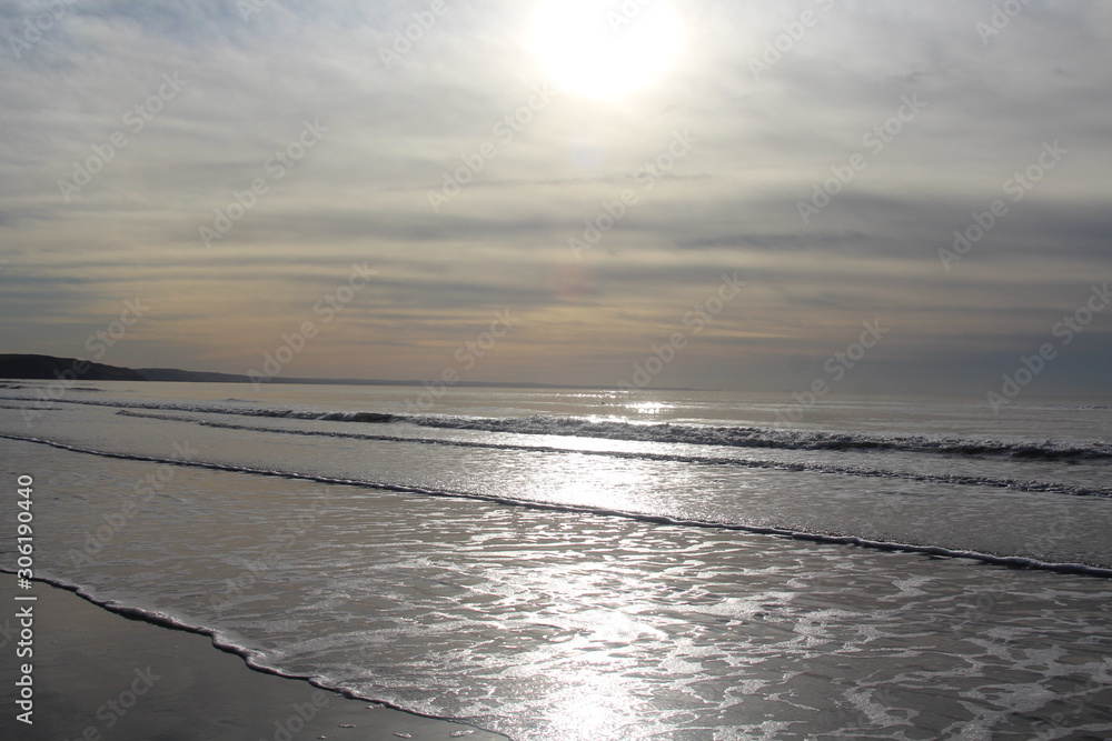 Fototapeta premium Beach Landscape Background