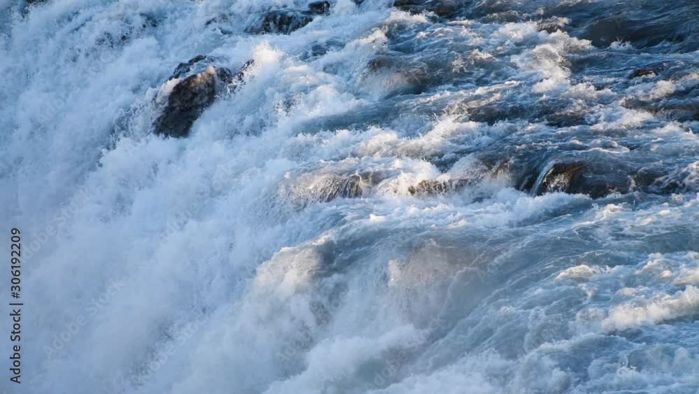 Water Texture. Natural background. Waterfall in Iceland Water Texture. Natural background. Waterfall in Iceland