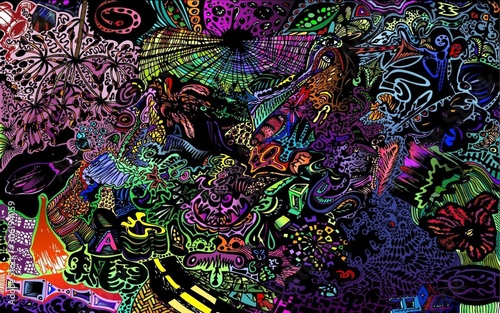 BLACK ABSTRACT