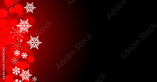 sfondo, elegante, natale, fiocchi di neve,