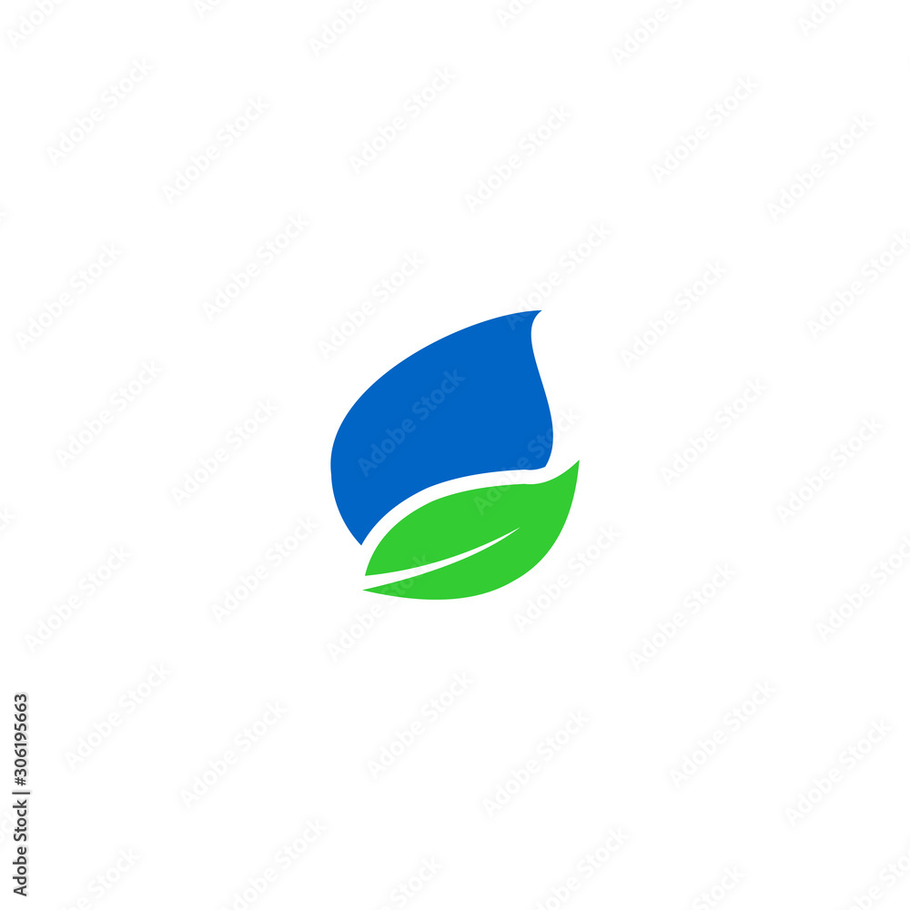 nature water logo icon vector design symbol nature water logo icon vector design symbol