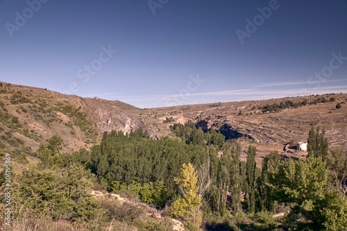 Panoramic of the sickles of the Duraton River