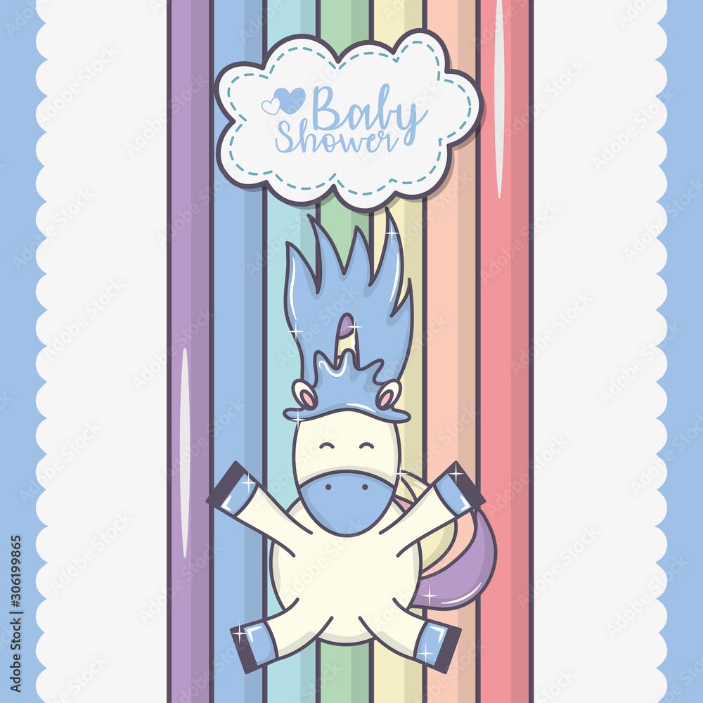 baby shower falling cute unicorn rainbow decoration baby shower falling cute unicorn rainbow decoration