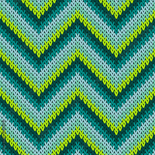 Trendy zigzag chevron stripes knitting texture 