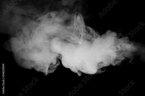 Smoke black &white for background