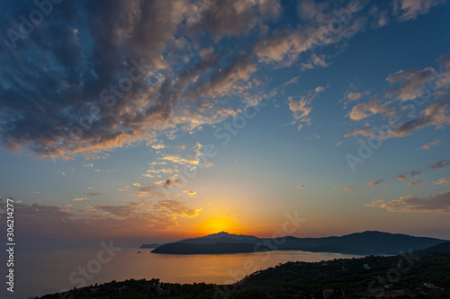 Isola d'Elba, tramonto da Capoliveri