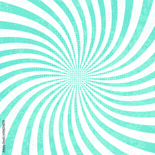 Swirling radial vortex back...