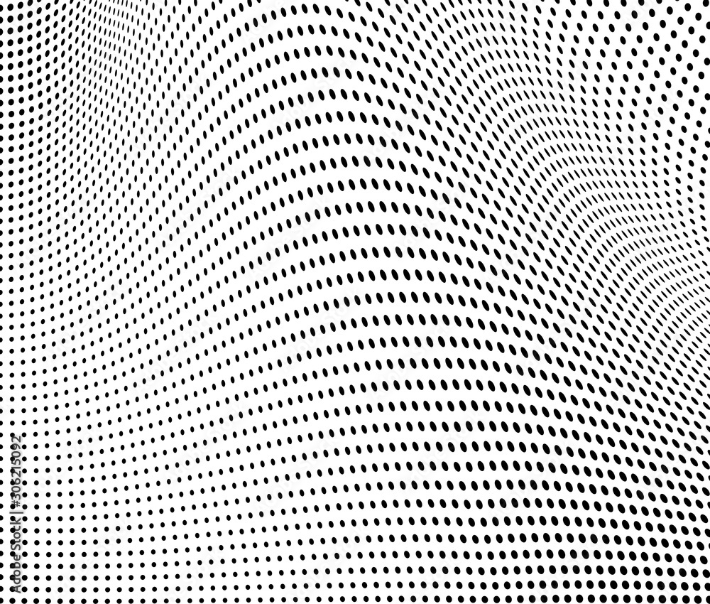 Monochrome chaotic half-tone texture. Vector black and white background of dots Monochrome chaotic half-tone texture. Vector black and white background of dots
