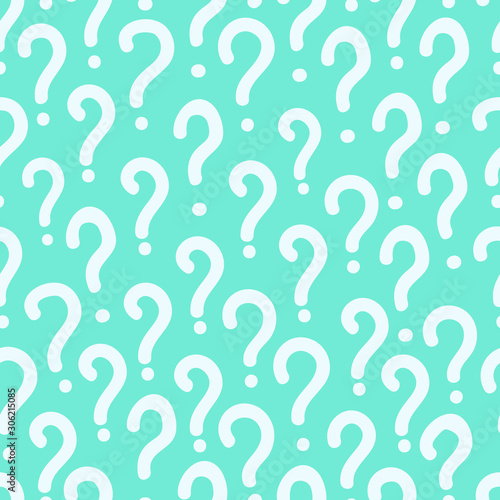 Question Mark Seamless Patt...
