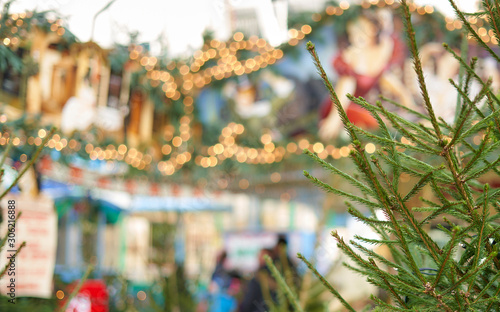 Weihnachtsmarkt Impressionen und Makroaufnahmen in festlicher Stimmung