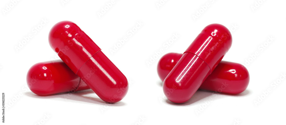 pills and capsule on white background, isolated. pills and capsule on white background, isolated.