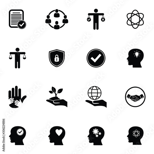 ethic icon vector design symbol