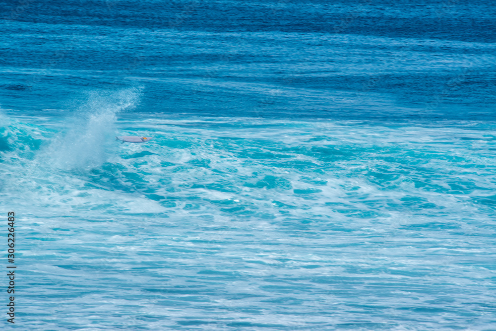 A beautiful view of Uluwatu beach in Bali, Indonesia