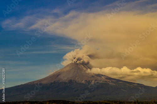 Popocateptl active volcano