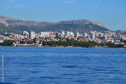 view of the town in croatia