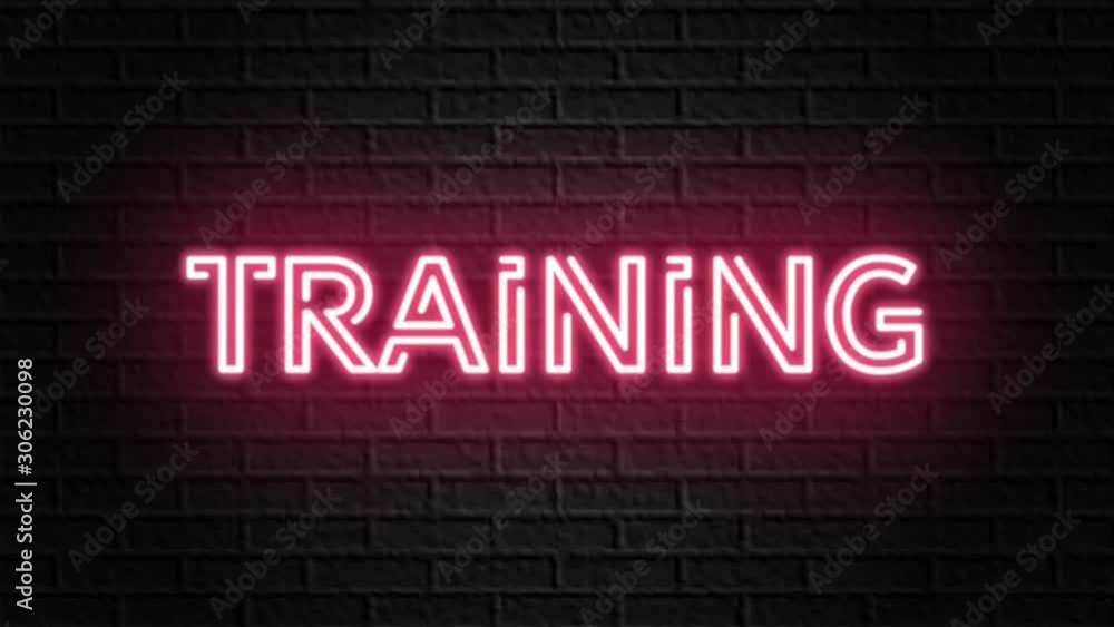 red neon video animation training red neon video animation training
