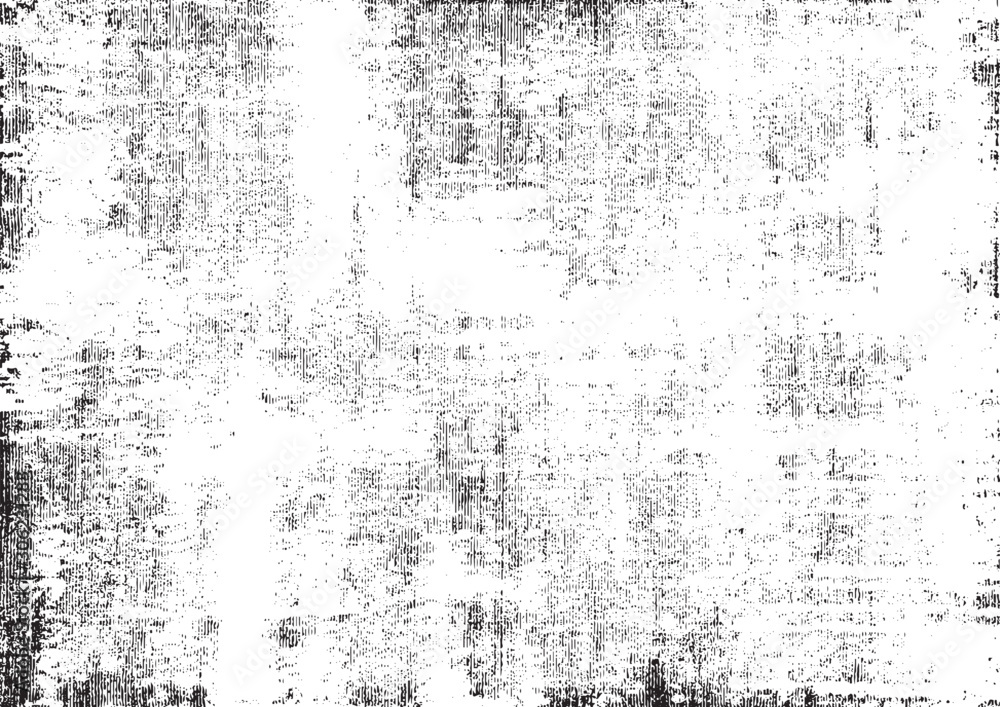 Rough black and white texture vector. Distressed overlay texture. Grunge background. Abstract textured effect. Vector Illustration. Black isolated on white background. EPS10