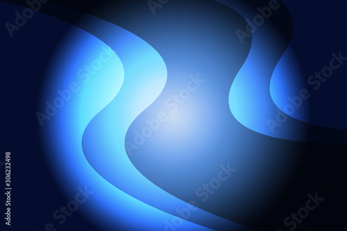 Wallpaper Mural abstract, blue, design, light, wave, wallpaper, art, illustration, texture, tunnel, pattern, digital, curve, backgrounds, technology, 3d, line, graphic, white, shape, motion, swirl, waves, lines Torontodigital.ca