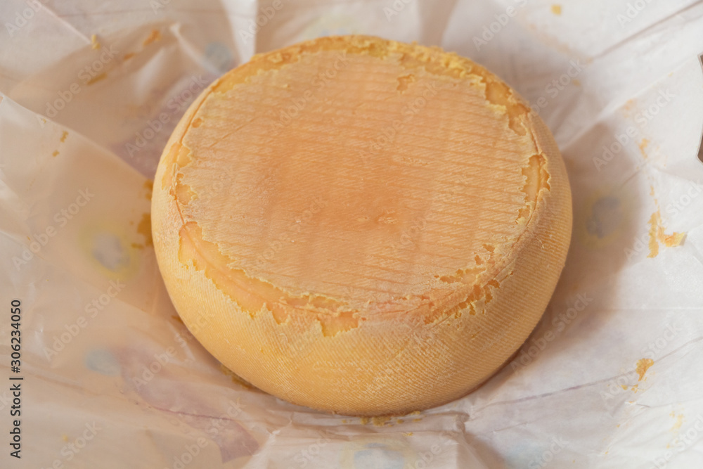 Melzer cheese in open packaging
