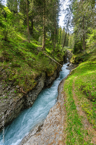 Bergbach Flem  Flimser Wasserweg