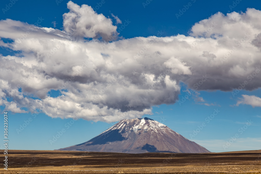El Misti volcano in Arequipa, Peru