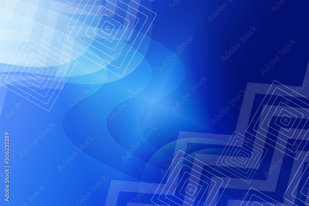 Fototapeta premium abstract, blue, technology, business, light, digital, illustration, design, wallpaper, graphic, texture, concept, 3d, arrow, computer, space, backdrop, line, square, white, color, pattern, corporate