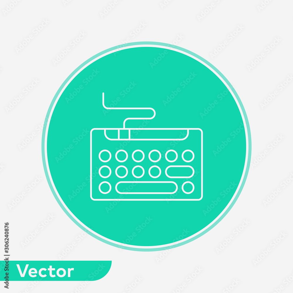 Keyboard vector icon sign symbol Keyboard vector icon sign symbol