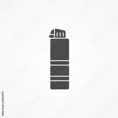 Lighter vector icon sign symbol