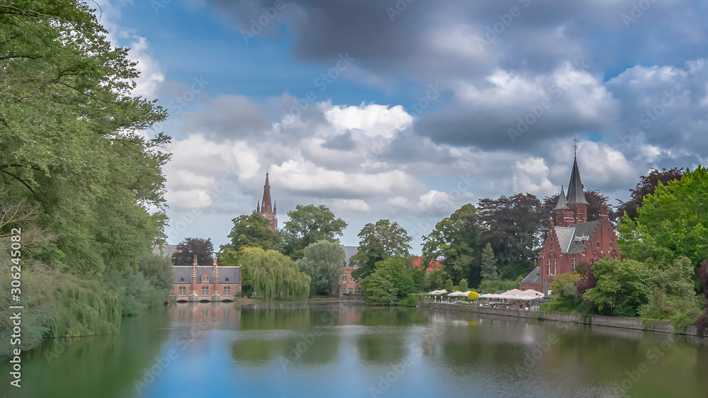 Bruges, centre historique. Bruges, centre historique.