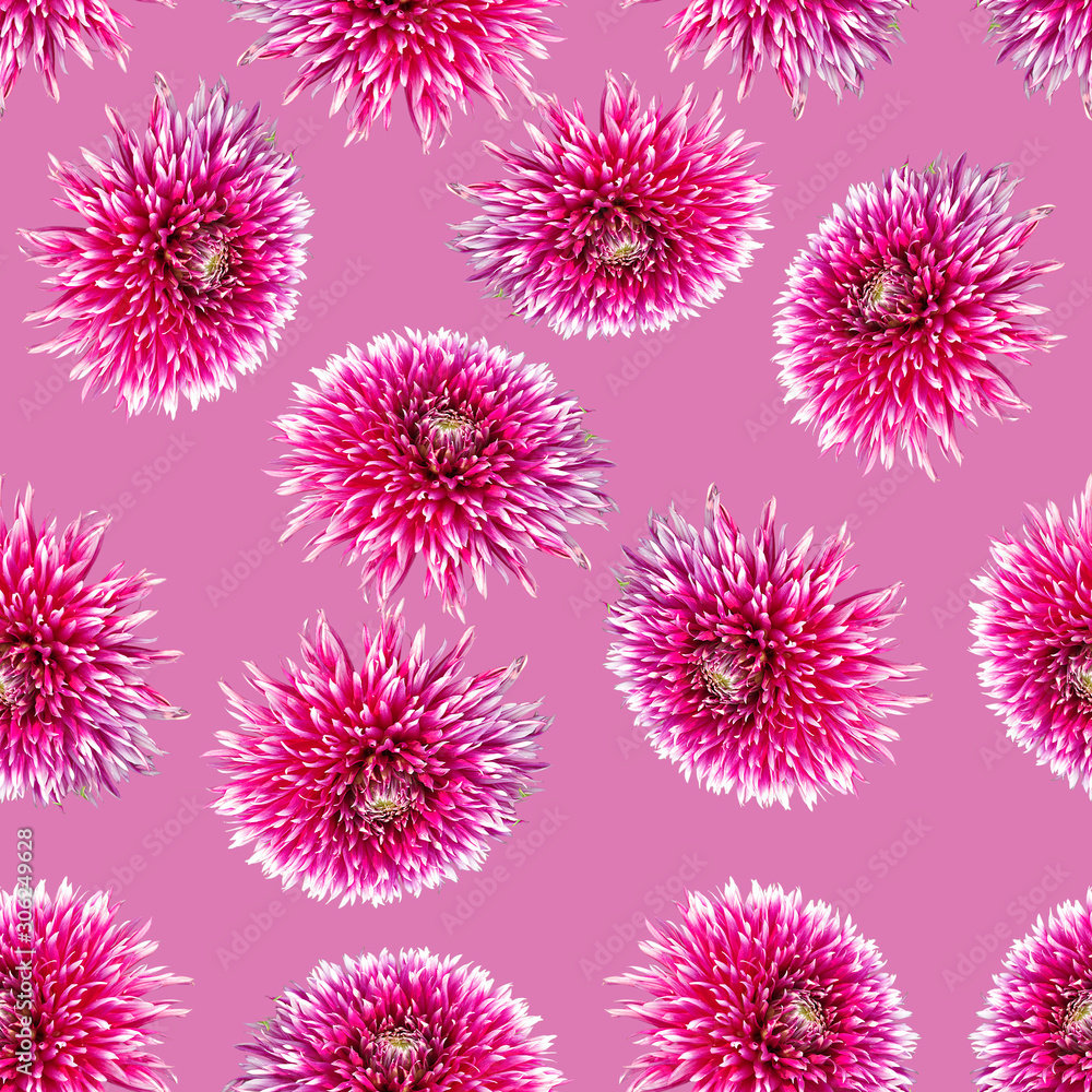 Obraz premium Abstract seamless floral pattern