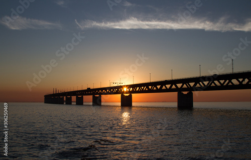 Oresound Bridge Summer sunset © Chris Rye