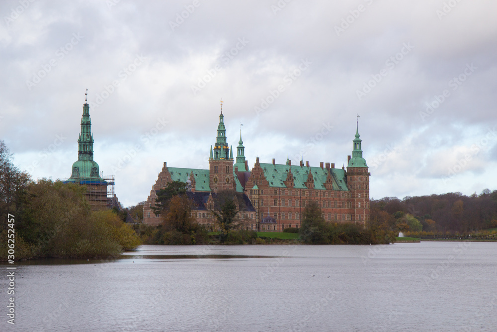 Frederiksberg palace in Hilleroed, north of Copenhagen