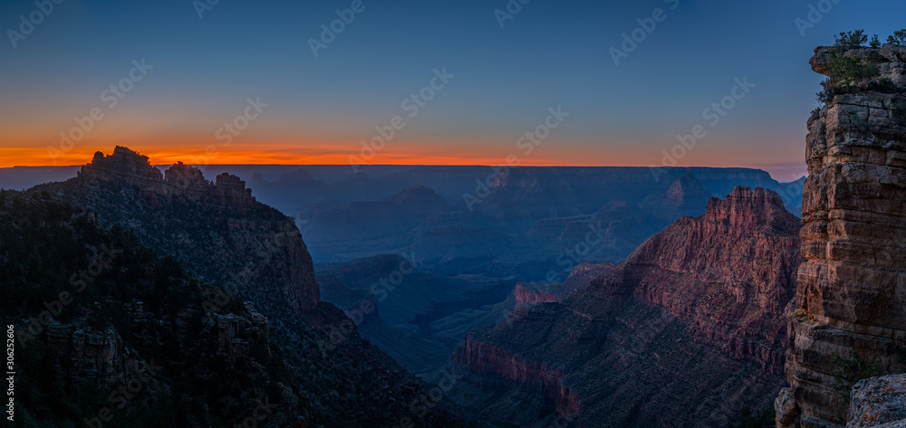 Fading Light over the Grand Canyon