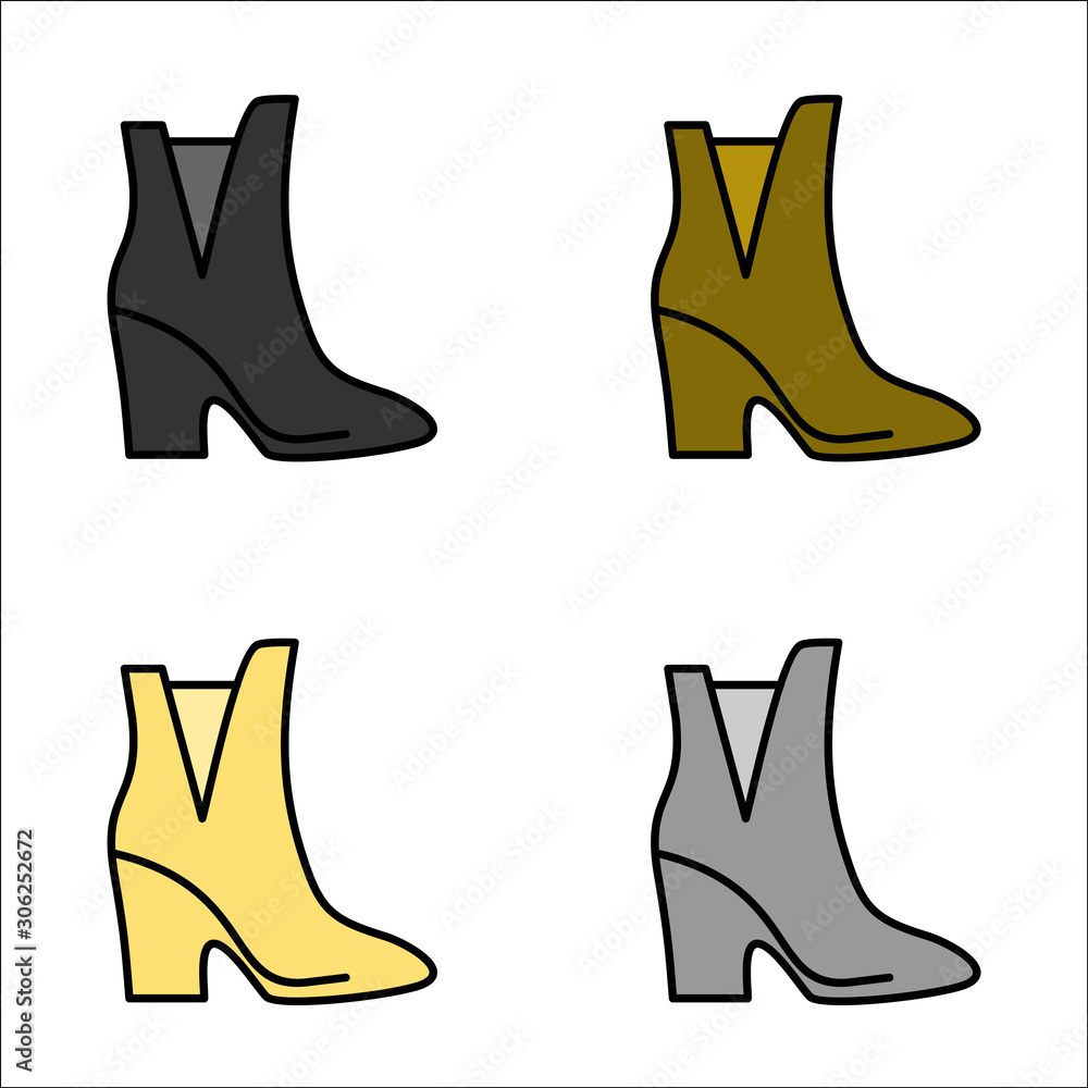 shoe icon . Vector shoe icon . Vector