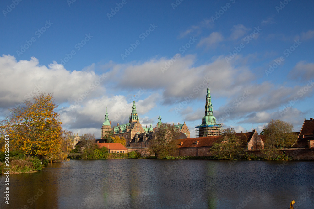 Frederiksberg palace in Hilleroed, north of Copenhagen Frederiksberg palace in Hilleroed, north of Copenhagen
