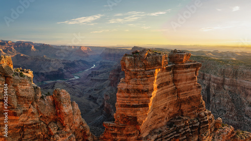 First Light Grand Canyon Dawn from Desert View 