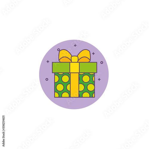 gift box detailed style icon