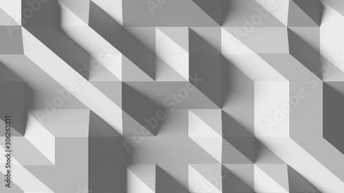 Abstract geometric background - 3d Rendering