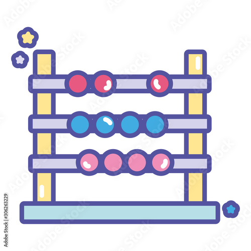 back to school education abacus arithmetic learn
