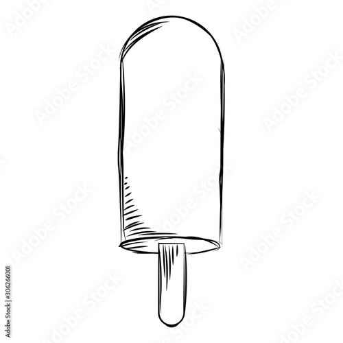 Sketch of a popsicle