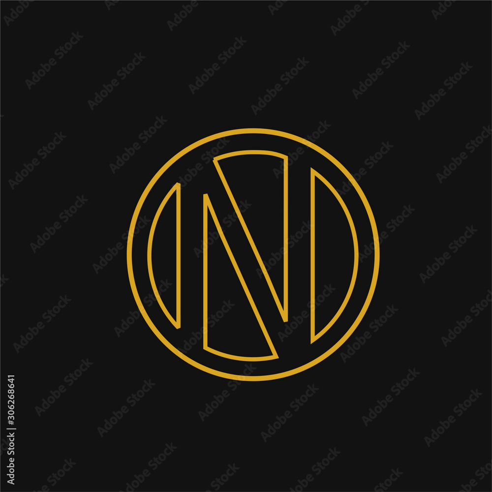 initial N Line business logo icon template initial N Line business logo icon template