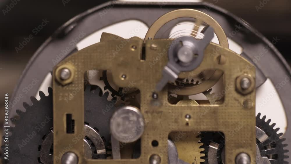 small music box mechanism rotating macro 4k small music box mechanism rotating macro 4k