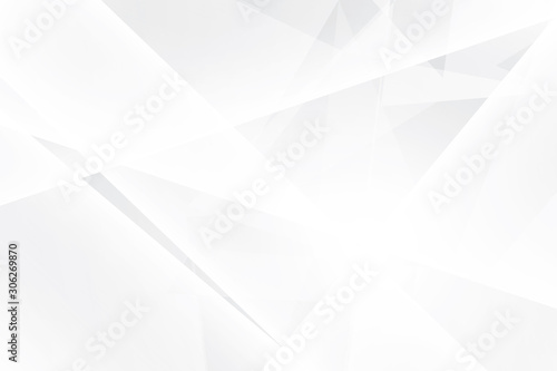 Abstract geometric white and gray color background. Vector, illustration. 