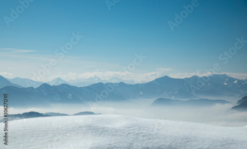 View of beautiful Winter mountain landscape © Sebastian Duda