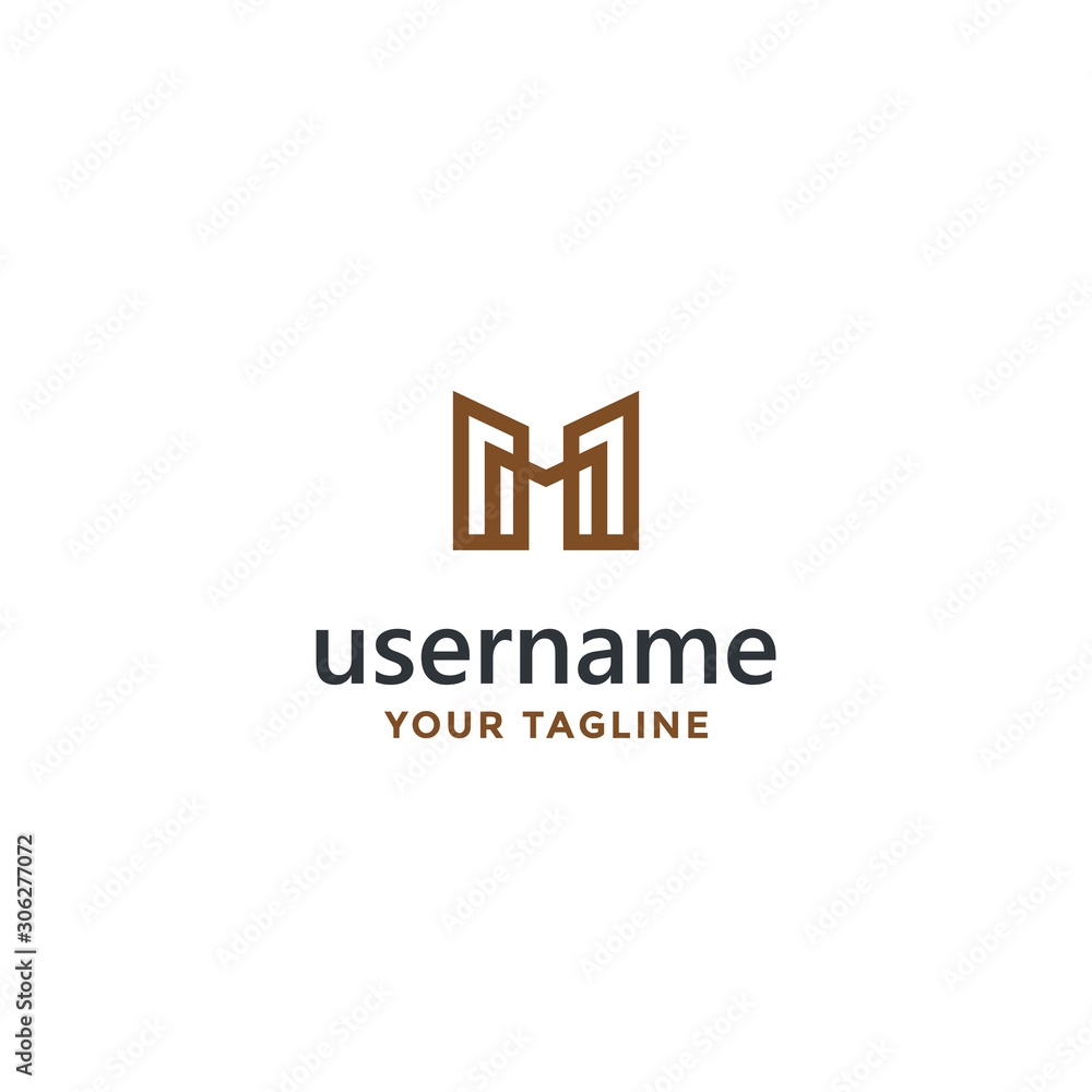 letter m logo design template creative letter m logo design template creative