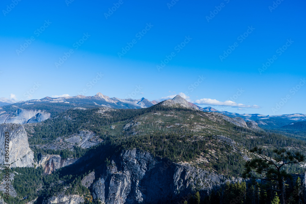 Beautiful Yosemite National park panorama