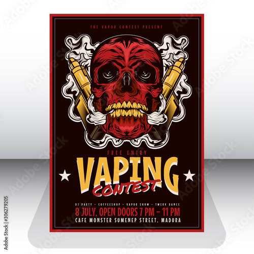 vapor contest poster