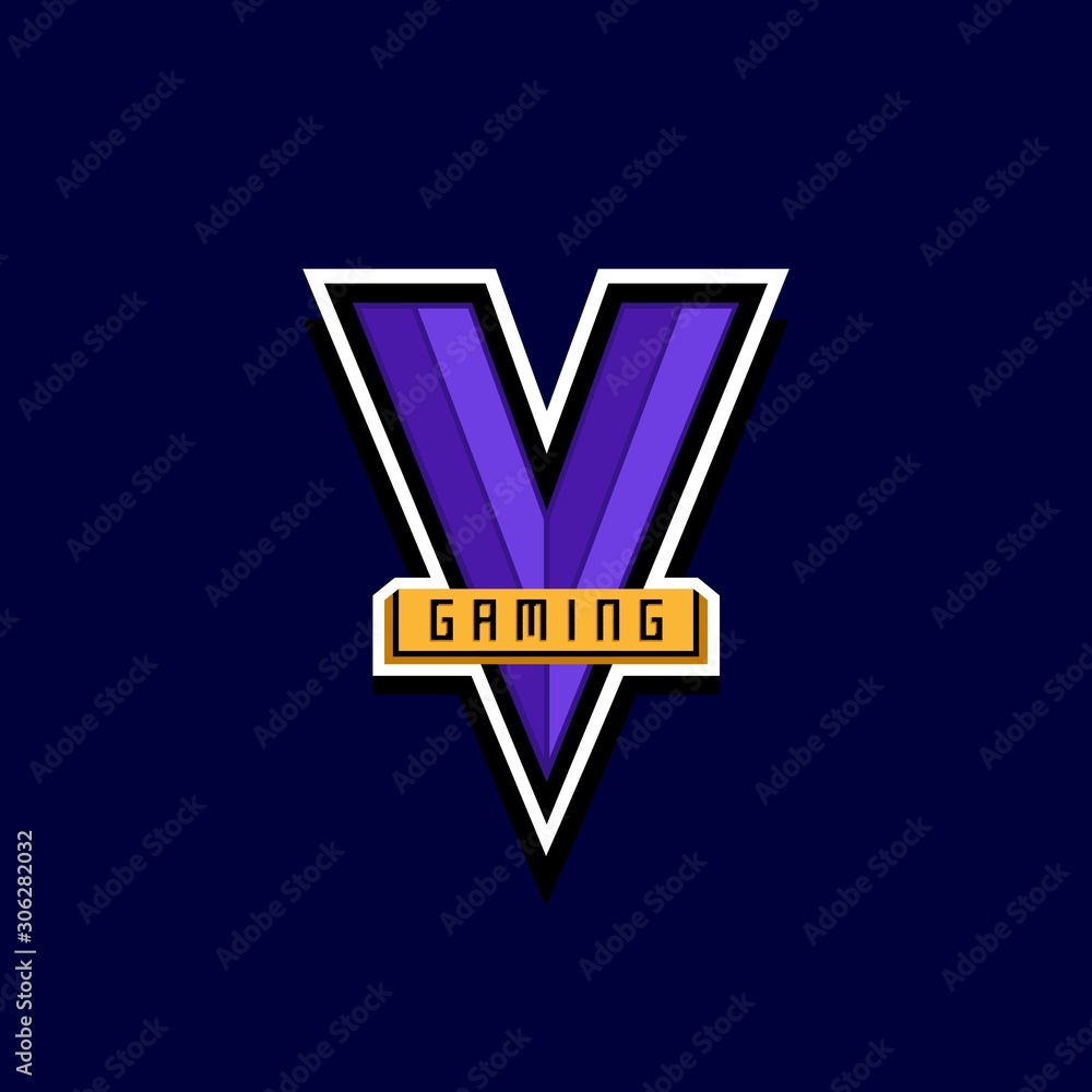 V GAMING logo for esport team Stock Vector | Adobe Stock