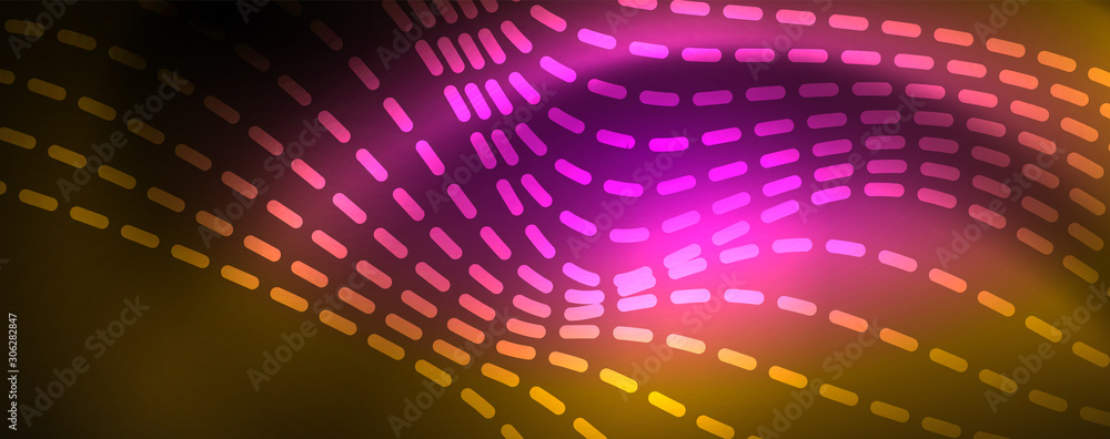 Shiny neon lines techno magic futuristic background, magic energy space light concept, abstract background wallpaper design Shiny neon lines techno magic futuristic background, magic energy space light concept, abstract background wallpaper design